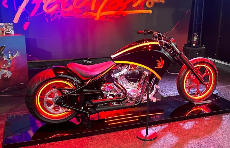 Sega Leiloa Moto Real De Shadow The Hedgehog