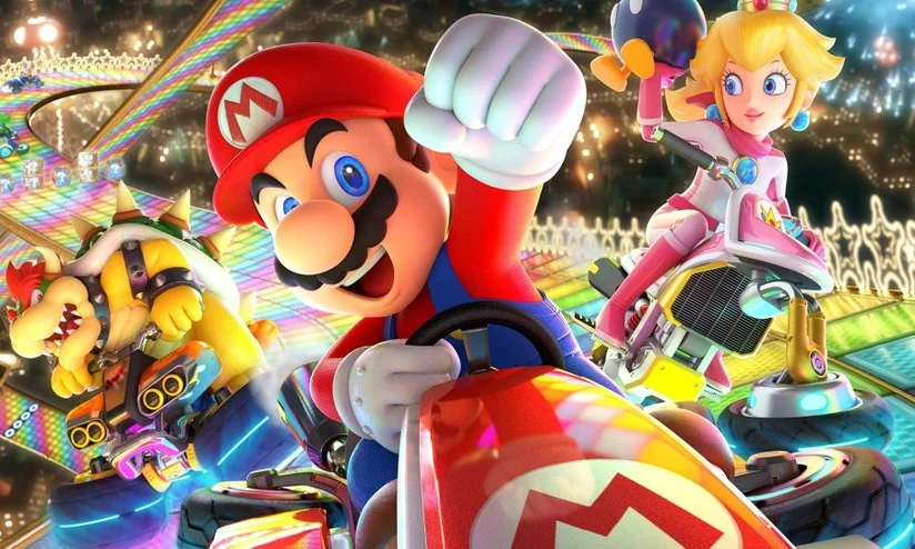 Mario Kart 8 Deluxe Recebe Modo Split-Screen 8 Jogadores
