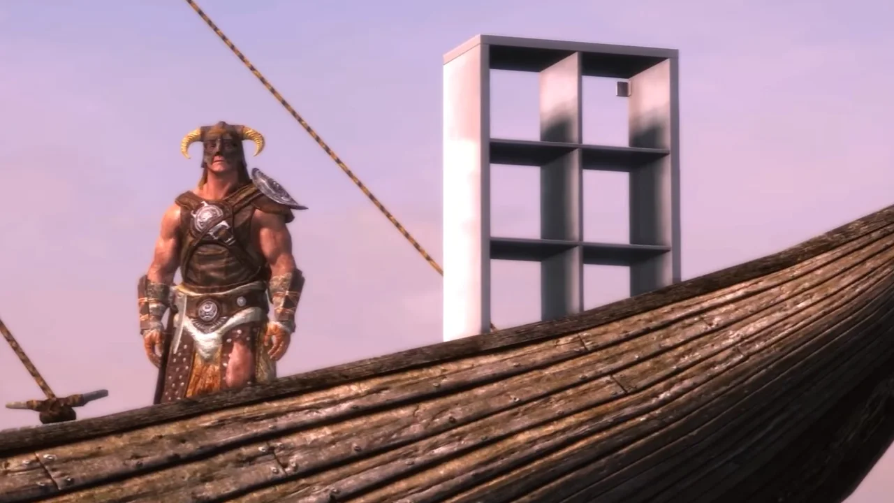 Mod De Skyrim Traz Kallax Da IKEA Com Matt Berry